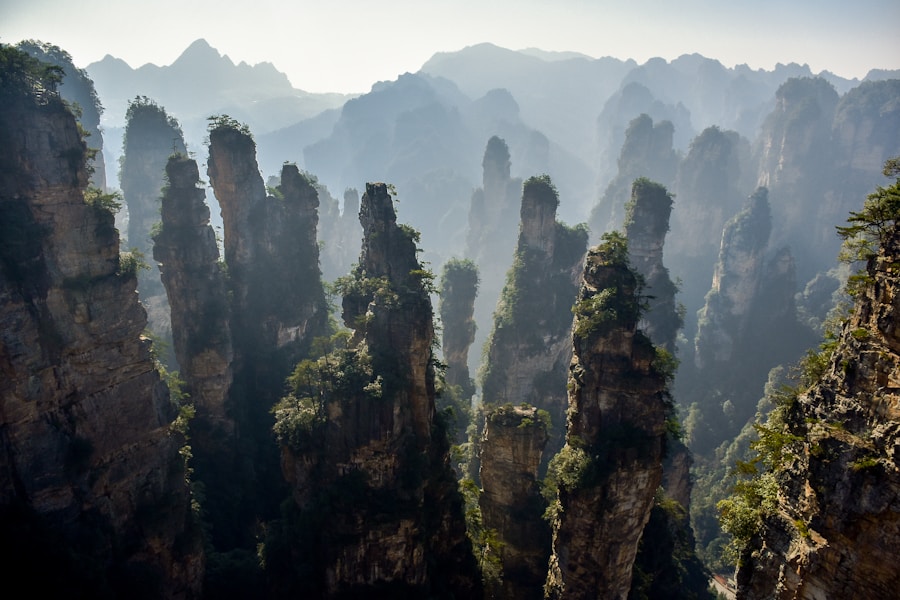 Zhangjiajie - Pillars